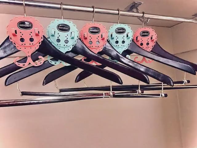 Video: how the Jewelinx hanging jewelry organizer clips onto any closet hanger