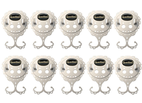 Jewelinx 10-Pack Collection. (Pink/Black/White)